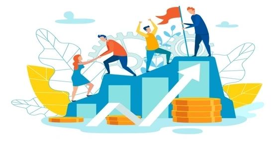 Business improvement illustration